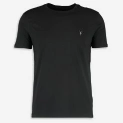 All Saints Black Logo T Shirt