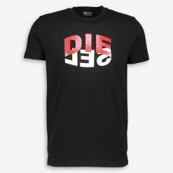 Diesel Black Logo T Shirt