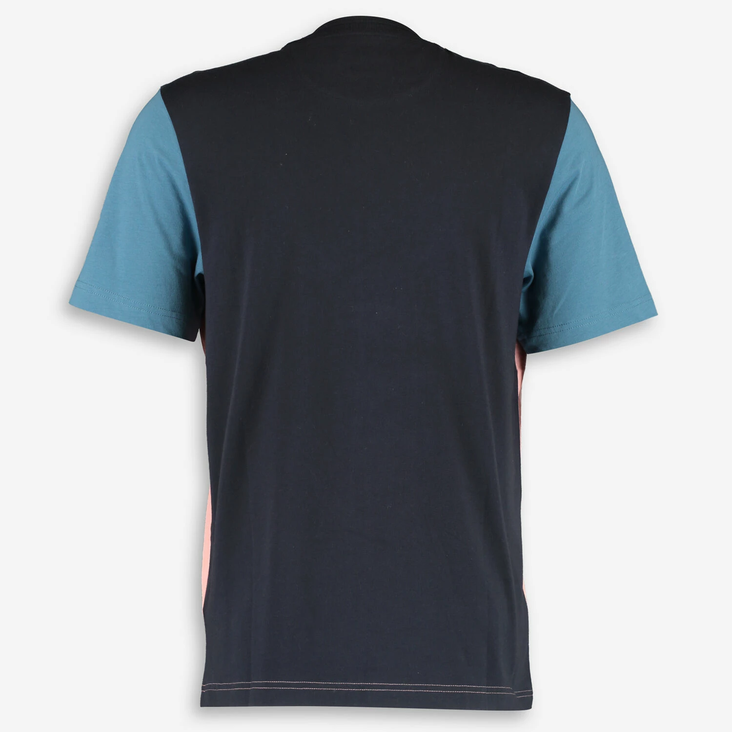 Farah Pink Colourblock T Shirt 2 Farah Pink Colourblock T Shirt - Image 2