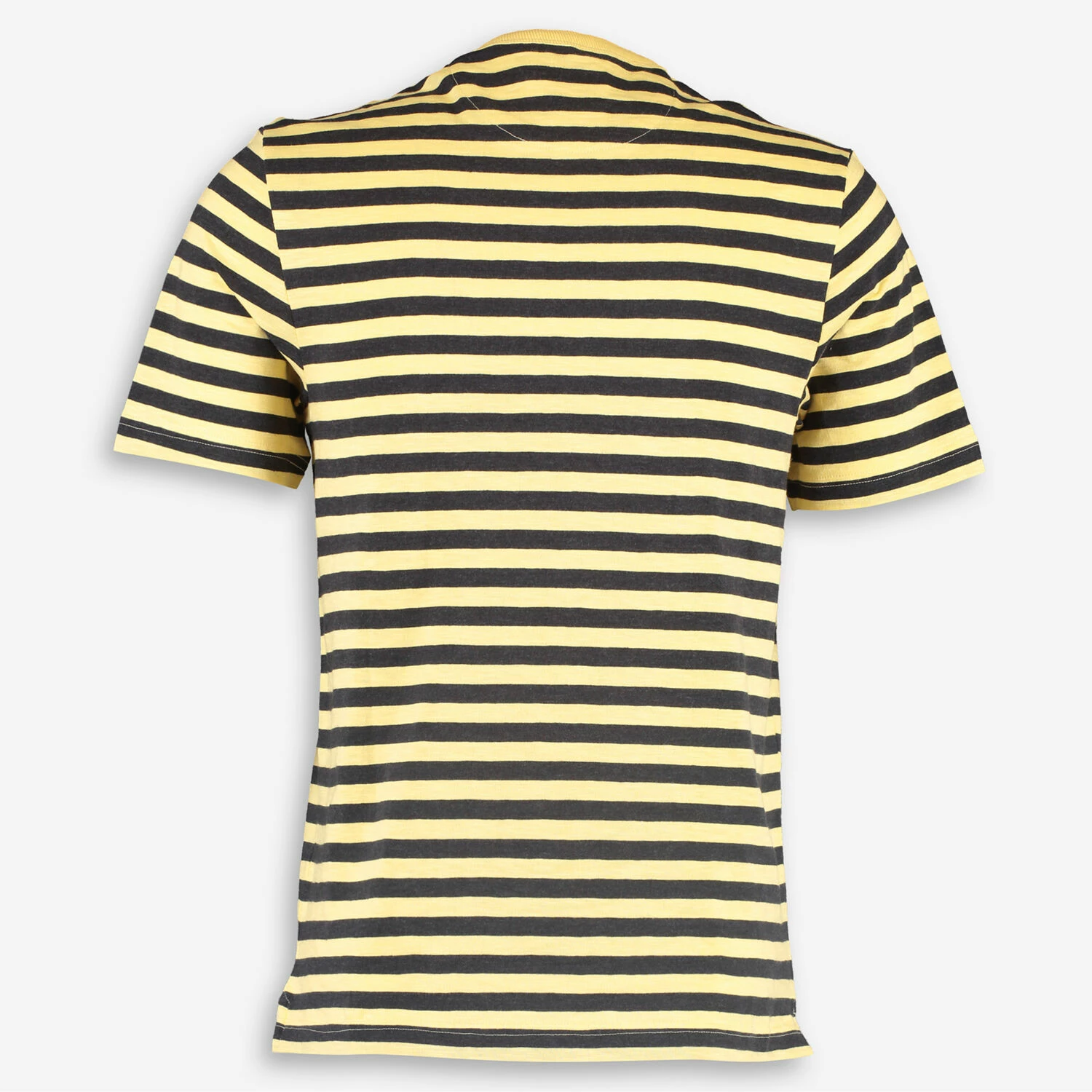 Farah Yellow & Grey Stripe T Shirt 2 Farah Yellow & Grey Stripe T Shirt - Image 2