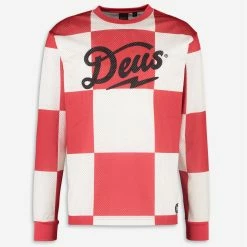 Deus Ex Machina Rocco Red Funk Feud Moto Jersey