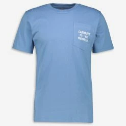 Carhartt French Blue Workwear Graphic T Shirt