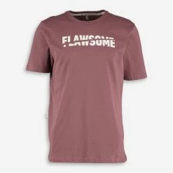 Colours & Sons Maroon Flawsome T Shirt