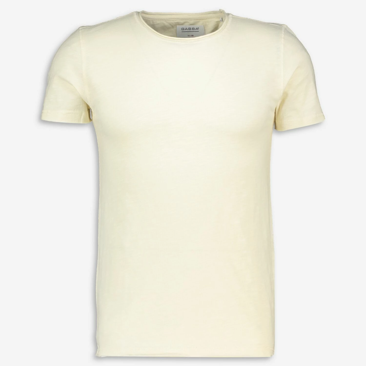 Gabba Pale Yellow T Shirt 1 Gabba Pale Yellow T Shirt