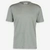 Gabba Green Linen Crew T Shirt