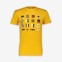 DC Shoes Yellow Graphic T Shirt