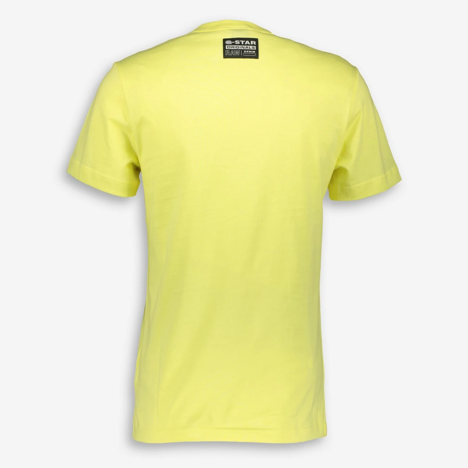 G Star Raw Yellow Logo T Shirt 2 G Star Raw Yellow Logo T Shirt - Image 2