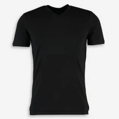 Diesel Black V Neck T Shirt