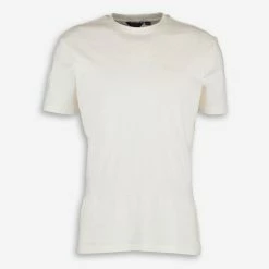 Ben Sherman Ivory Cream Textured T Shirt