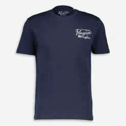 Original Penguin Navy Logo Graphic T Shirt