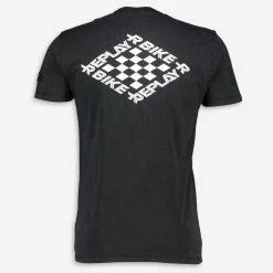 Replay Black Graphic T Shirt