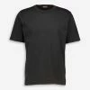 M.I.D.A Black & Dark Brown Plain T Shirt