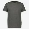 Selected Homme Black & Grey Micro Striped T Shirt