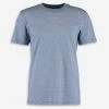 Selected Homme Navy Mini Stripe T Shirt