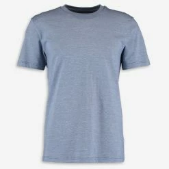 Selected Homme Navy Mini Stripe T Shirt