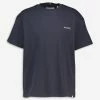 Les Deux Navy Embroidered Logo T Shirt