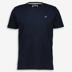 Crew Clothing Co. Navy Round Neck T Shirt