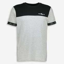 Born Rich Black & Grey T Shirt