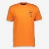 Money Orange Printed T Shirt