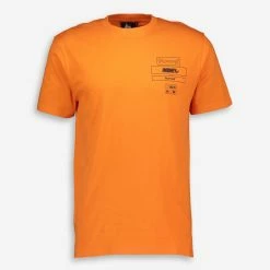 Money Orange Printed T Shirt