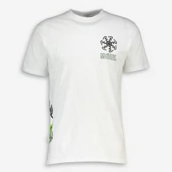 Money White Logo Print T Shirt