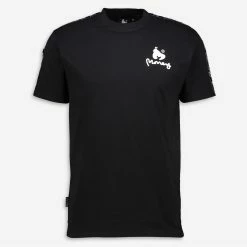 Money Black Logo Tape T Shirt