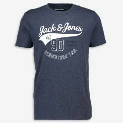 Jack & Jones Blue Crew Neck T Shirt