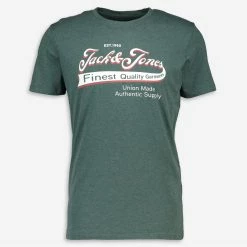 Jack & Jones Mint Green Logo T Shirt