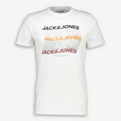 Jack & Jones White Logo T Shirt