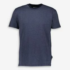 Peter Werth Blue Honeycomb T Shirt