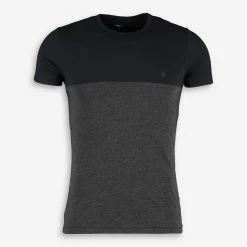 French Connection Navy & Charcoal T Shirt