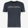 Champion Navy Branded T Shirt