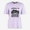 Adidas Purple Adventure T Shirt