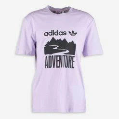 Adidas Purple Adventure T Shirt