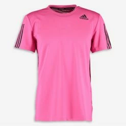 Adidas Hot Pink Logo T Shirt