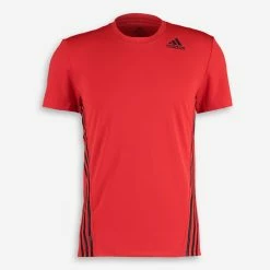 Adidas Red Logo Sports T Shirt