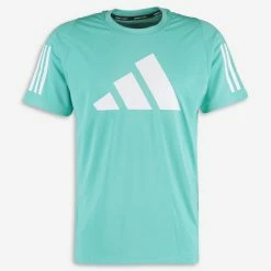 Adidas Blue Logo Sports T Shirt