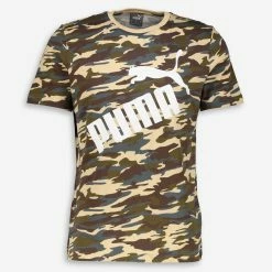 Puma Multicolour Camo Patterned T Shirt