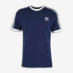 Adidas Night Sky Blue Striped T Shirt