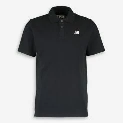 New Balance Black logo Polo Shirt
