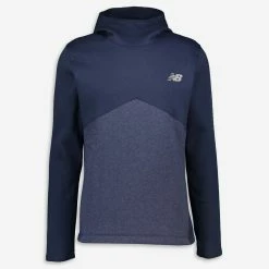 New Balance Navy Logo Hoodie