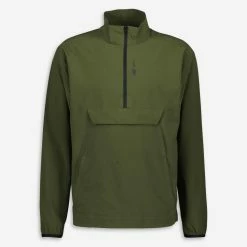 New Balance Khaki Pullover Zip Neck Jacket