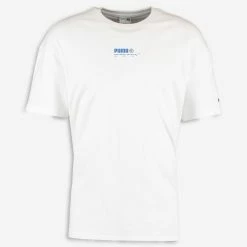 Puma White Branded T Shirt