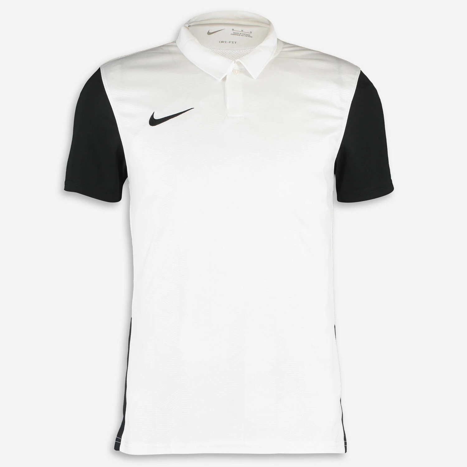 Nike White & Black Logo Polo Shirt 1 Nike White & Black Logo Polo Shirt