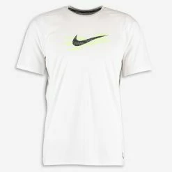 Nike White Printed Logo T Shirt