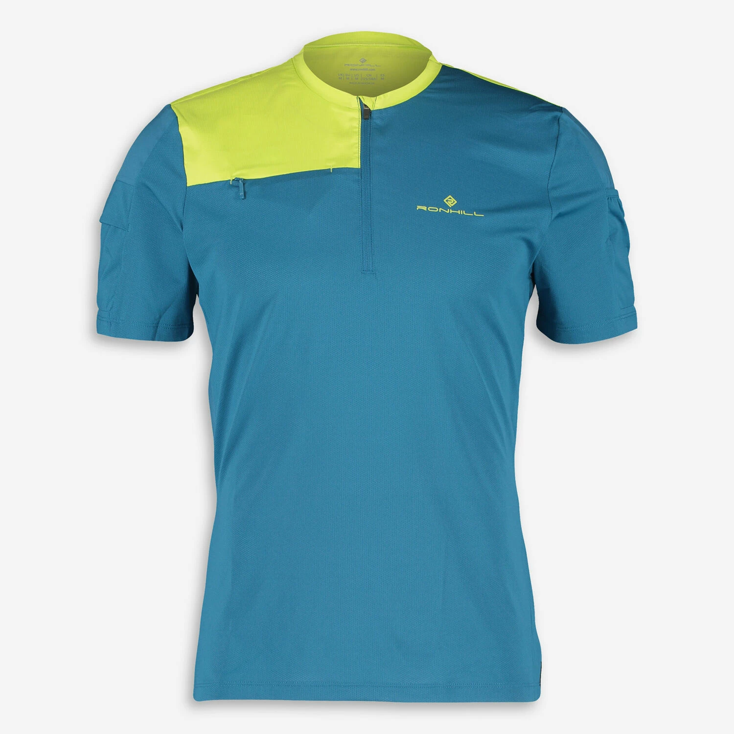 Ronhill Blue Ultra Tech T Shirt 1 Ronhill Blue Ultra Tech T Shirt
