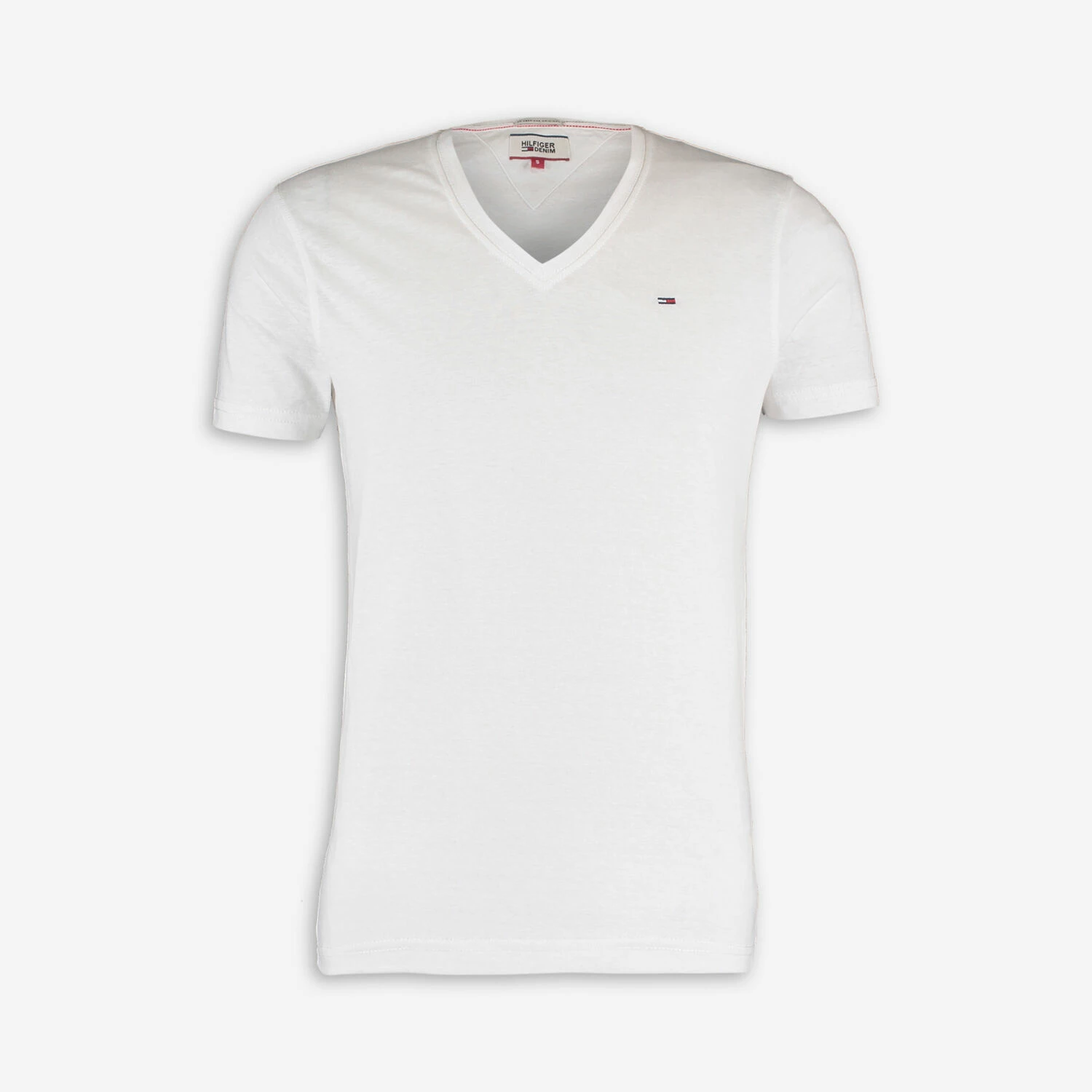 Tommy Hilfiger White V Neck T Shirt 1 Tommy Hilfiger White V Neck T Shirt