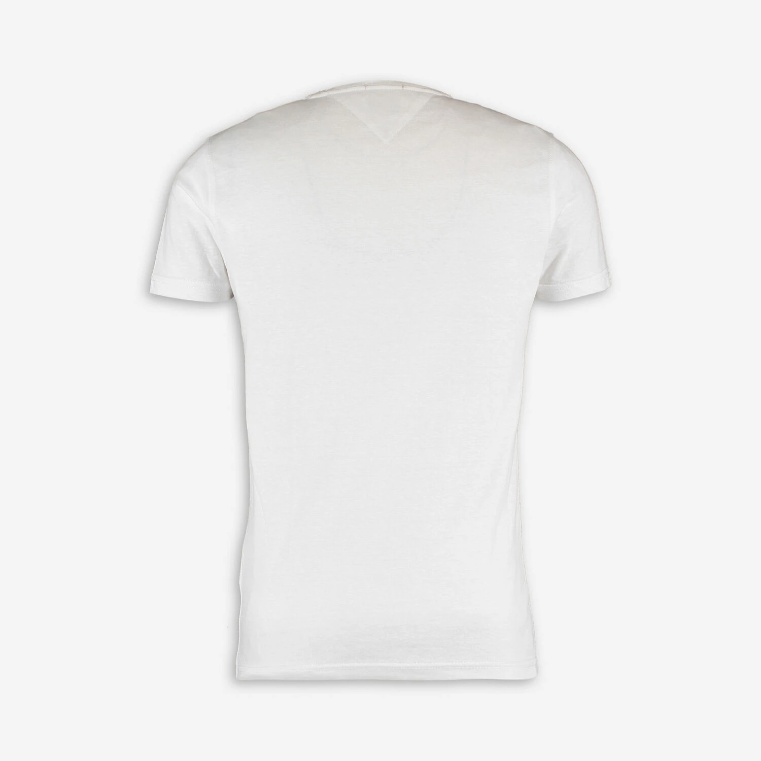 Tommy Hilfiger White V Neck T Shirt 2 Tommy Hilfiger White V Neck T Shirt - Image 2