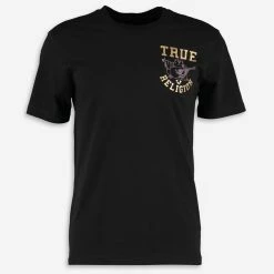 True Religion Black Logo T Shirt