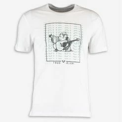 True Religion White Logo T Shirt